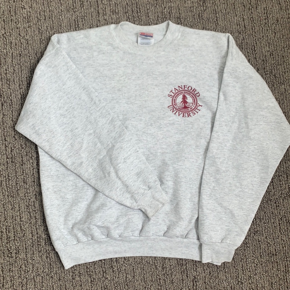 Stanford University Crew Neck Sweater